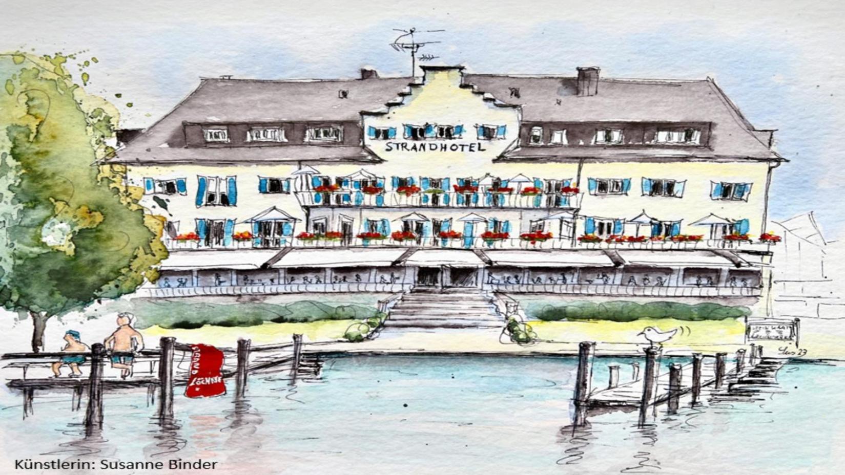 Strandhotel Loechnerhaus Reichenau Εξωτερικό φωτογραφία